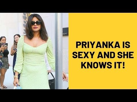 Priyanka Chopra Jonas Is Sexy And She Knows It! Actress Slays In The Pistachio Green Check Dress