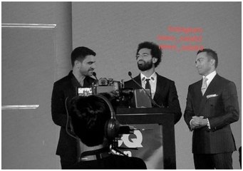 محمد صلاح يتوّج بجائزة رجل العام في الشرق الأوسط 2019