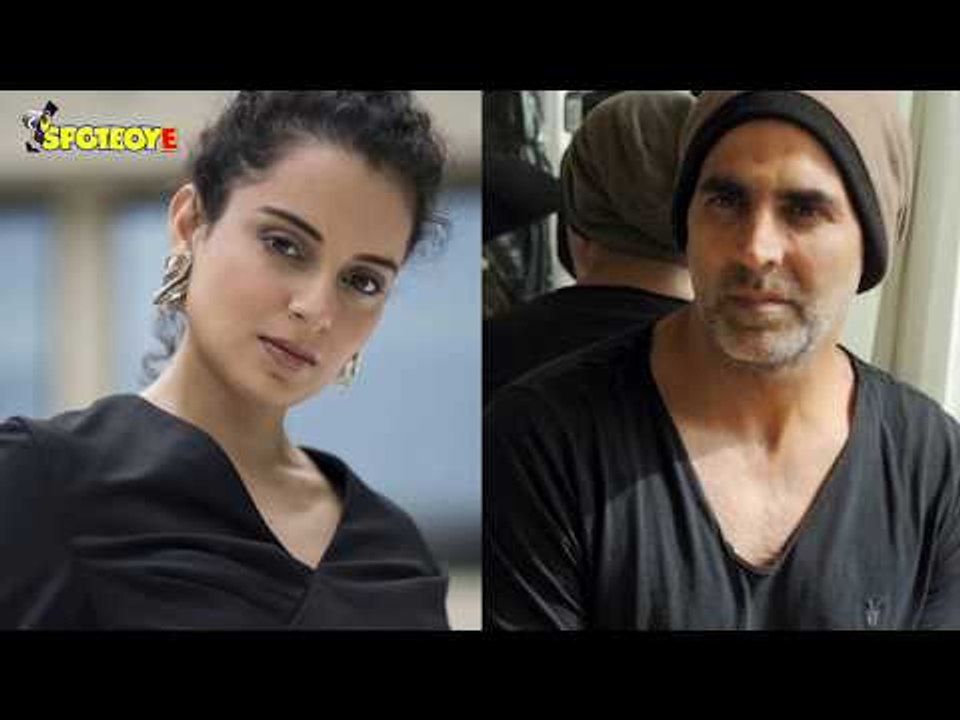 Kangana Ranaut Gives Credit To Akshay Kumar For Bringing Women-Centric Stories | SpotboyE