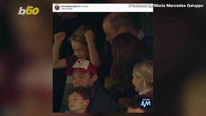 The Reason Why Prince William Could Have Told George To Control His Excitement At Football Match