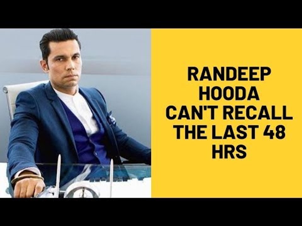 Randeep Hooda Will Struggle To Recall 48 Hours Of His Life In Sanjay Leela Bhansali’s Next