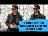 5 Times Hrithik Roshan Slayed The Jacket Look | SpotboyE