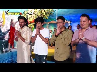 UNCUT- Varun Dhawan, Kartik Aaryan, Emraan Hashmi at T-series office for Ganpati Darshan | SpotboyE