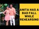 Nach Baliye 9: Anita Hassanandani-Rohit Reddy Rehearse On Ice; Actress Has A Bad Fall