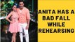 Nach Baliye 9: Anita Hassanandani-Rohit Reddy Rehearse On Ice; Actress Has A Bad Fall