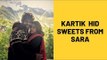 Sweets To Be Hidden From Sara Ali Khan As Instructed By Boyfriend Kartik Aaryan? | SpotboyE