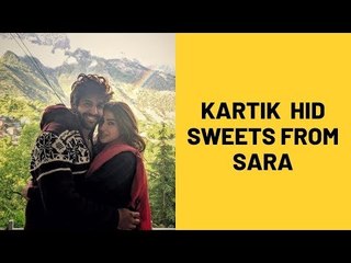 Sweets To Be Hidden From Sara Ali Khan As Instructed By Boyfriend Kartik Aaryan? | SpotboyE