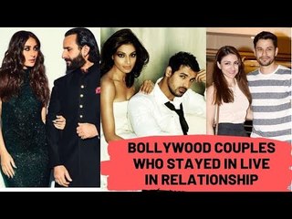 10 Famous Bollywood Couples Who Stayed In Live In Relationship | SpotboyE