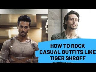 How To Rock Casual Outfits Like Tiger Shroff | SpotboyE