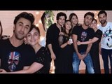 Alia Bhatt hugs Ranbir Kapoor tightly at BFF Akanksha Ranjan's party | SpotboyE