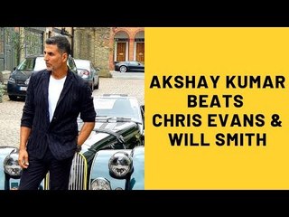 Akshay Kumar Beats Chris Evans And Will Smith In This Unbelievable Record