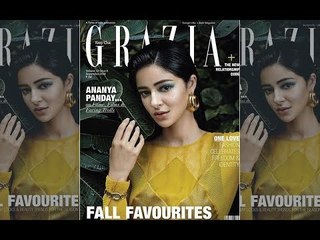 Ananya Panday poses on the magazine cover of Grazia; radiates confidence | SpotboyE