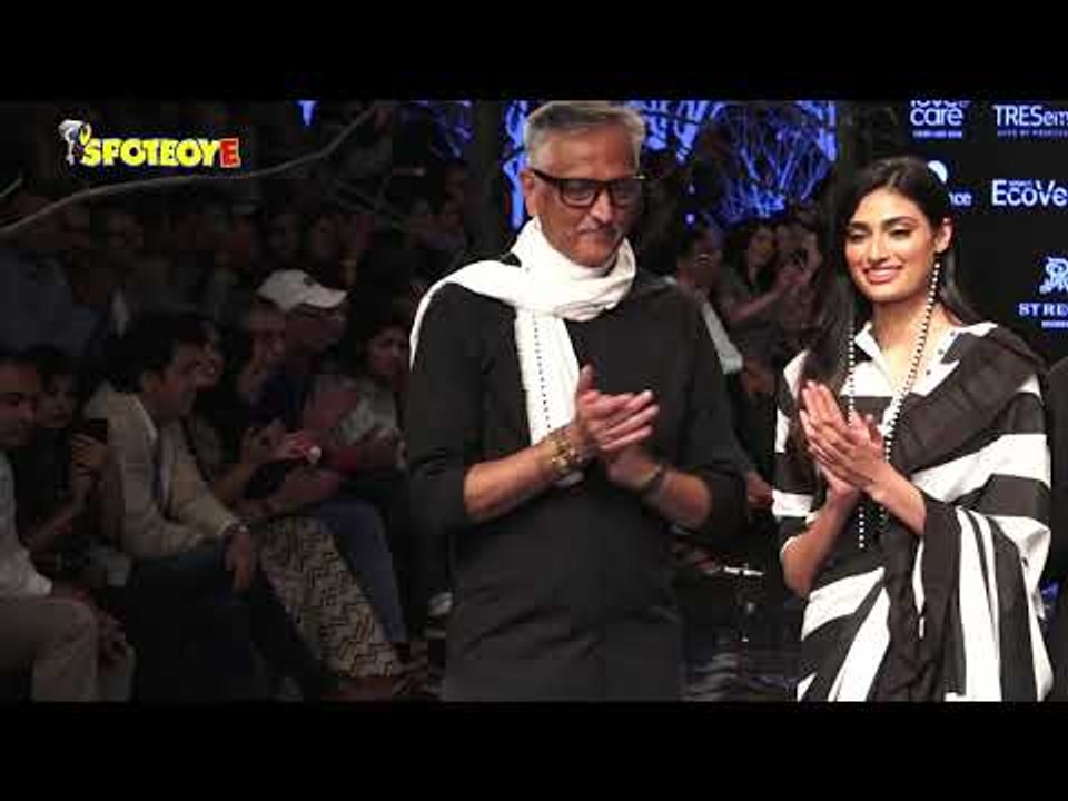 Lakme Fashion Week 2019: Athiya Shetty Walks The Ramp For Abraham And Thakore