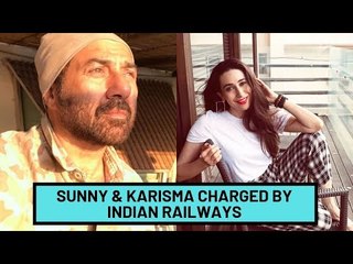Sunny Deol and Karisma Kapoor charged by Railways court for pulling chain in 1997 | SpotboyE