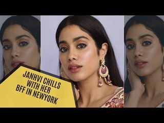 Janhvi Kapoor Has Fun With  Her BFF In New York | SpotboyE
