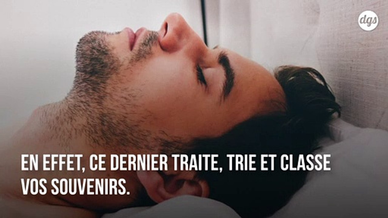 Le cerveau élimine les souvenirs "inutiles" de notre mémoire pendant que nous dormons