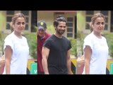 SPOTTED: Shahid Kapoor and Amrita Arora post their Workout Session | SpotboyE