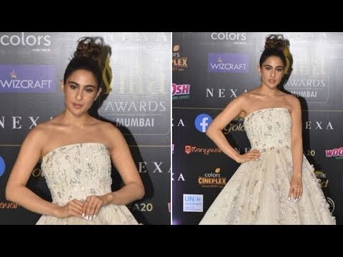 Sara Ali Khan at the Green Carpet of IIFA Awards 2019 | SpotboyE