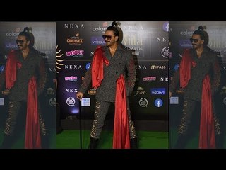 Ranveer Singh Pulls Off Another Crazy look at IIFA 2019 | SpotboyE