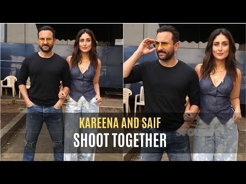 Kareena Kapoor Khan And Saif Ali Khan Make For Hot Looking Couple On A Monday Afternoon | SpotboyE
