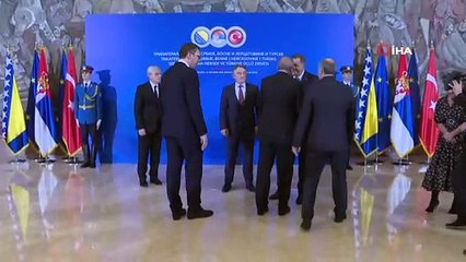 - Erdoğan, Üçlü Zirve öncesi aile fotoğrafı çekildi