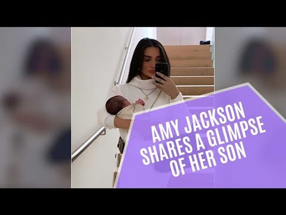Amy Jackson Takes Her Son Andreas For His First Day Out | SpotboyE
