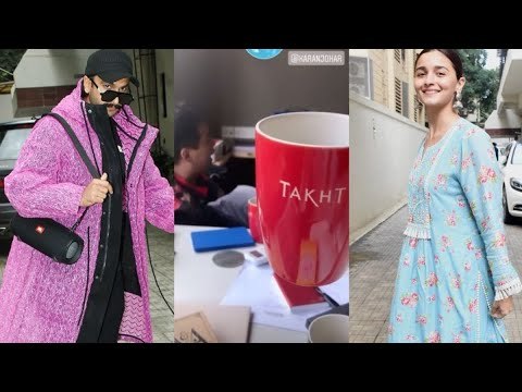 Alia Bhatt begins prep for Karan Johar's Takht with Ranveer Singh | SpotboyE