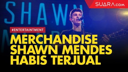 Merchandise Shawn Mendes Habis Terjual Dalam Hitungan Jam