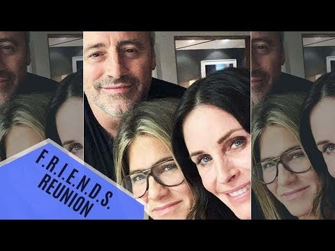 FRIENDS: Courteney Cox, Matt LeBlanc, Jennifer Aniston Reunite & We Can’t Keep Calm | Hollywood