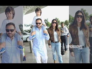 Download Video: Taimur Ali Khan, Kareena Kapoor And Saif Ali Khan Fly Out To Pataudi To Celebrate Bebo's Birthday