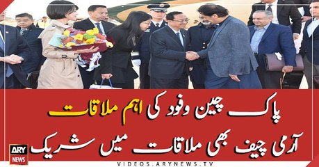 Pak, China delegations meet, COAS participates