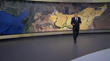 خارطة الوجود العسكري الأميركي في سوريا