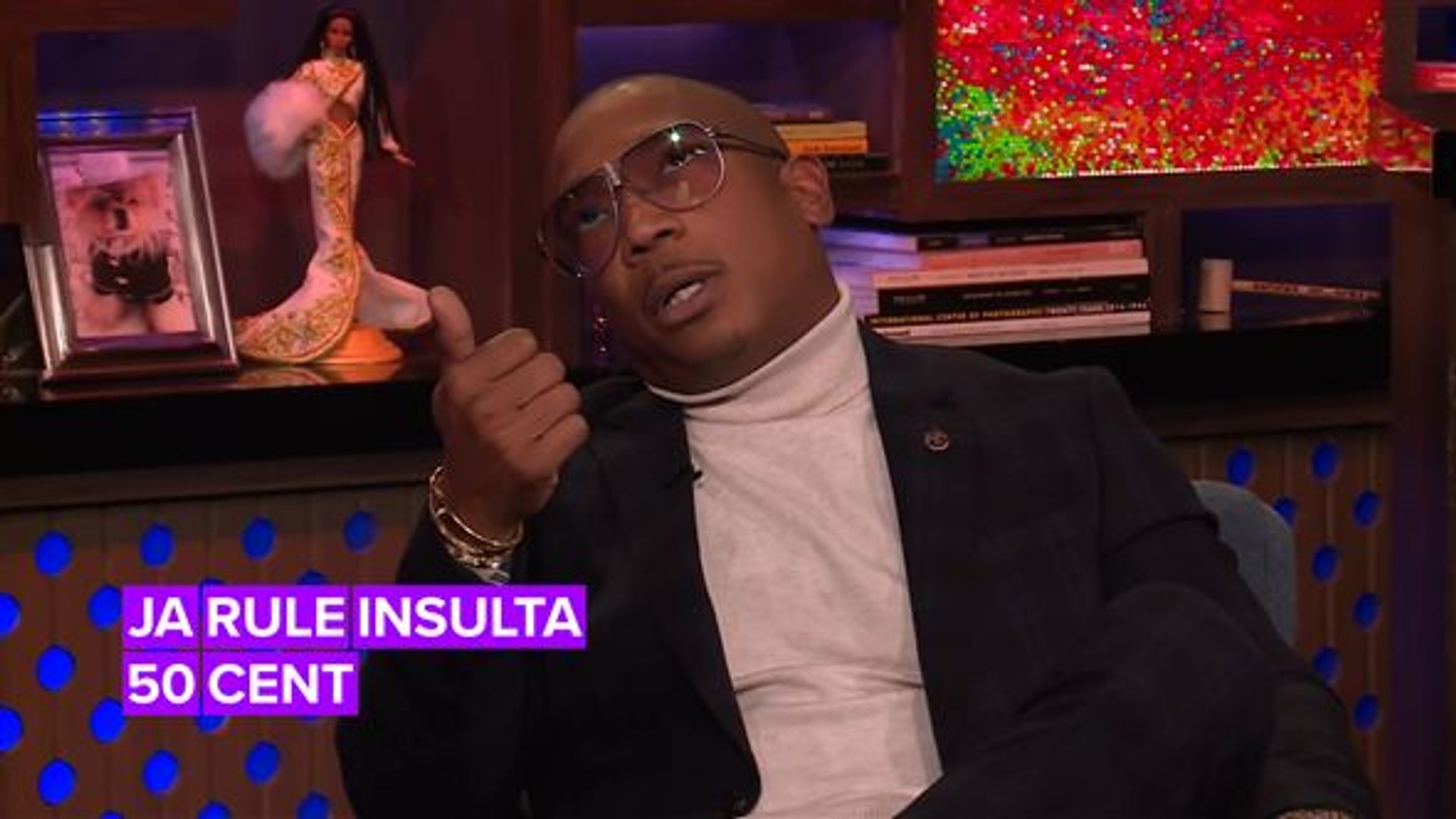 ⁣Ja Rule chama 50 Cent de ''Pai ruim''