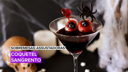 Sobremesas assustadoras:  Coquetel