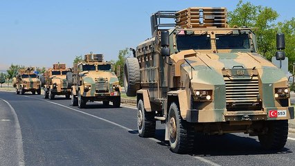 Suriye sınırına roketatar sistemleri yerleştirildi