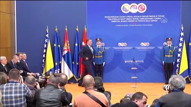 Türkiye-Sırbistan-Bosna Hersek Üçlü Liderler Zirvesi - Milorad Dodik
