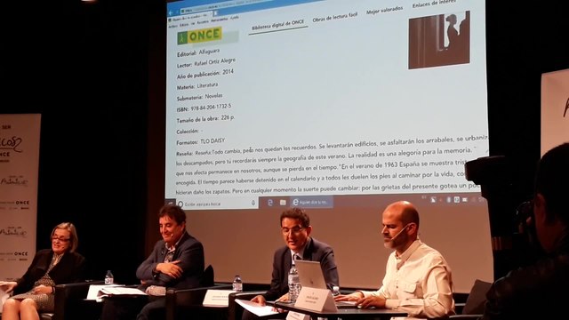 La ONCE abre su biblioteca digital todos los ciegos del mundo