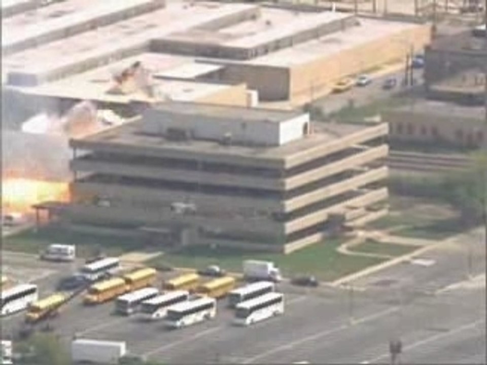 Dark Knight - Gotham Hospital Explosion