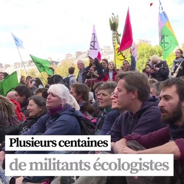 Extinction Rebellion : l'occupation du centre de Paris se poursuit
