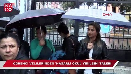 ‘Bu okula çocuklarımızı göndermek istemiyoruz’