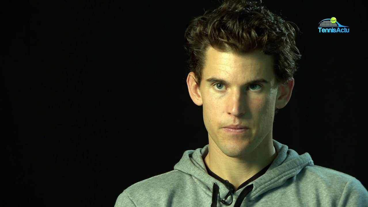 ATP - Shanghai 2019 - Dominic Thiem, after his...