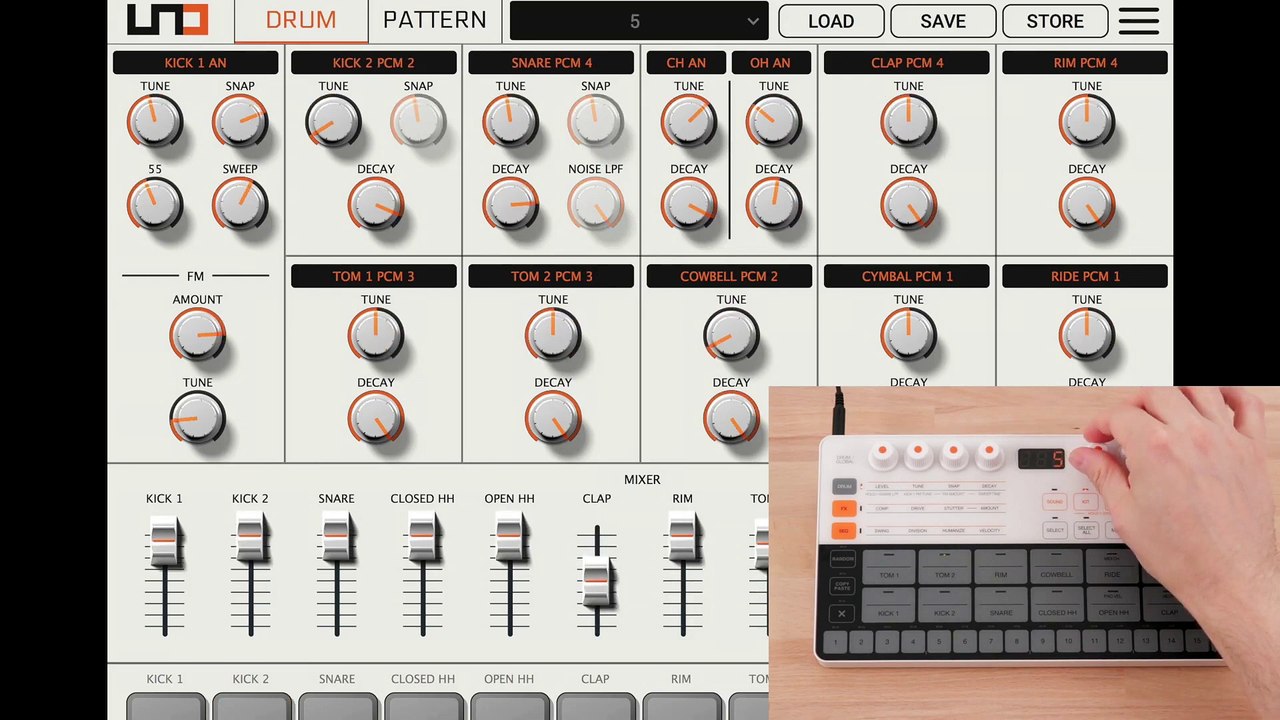 Présentation d'Uno Drum Editor d'IK Multimedia
