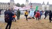 Activists take part in flashmob in Paris as Extinction Rebellion protests go international