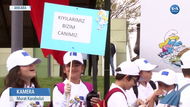 Avrupa Birliği Büyükelçileri Gölbaşı'nda Çevre Temizliği Yaptı