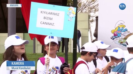 Avrupa Birliği Büyükelçileri Gölbaşı'nda Çevre Temizliği Yaptı