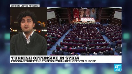 Turkish Offensive in Syria: Tens of Thousands of Civilians Flee as Turkey Presses Assault