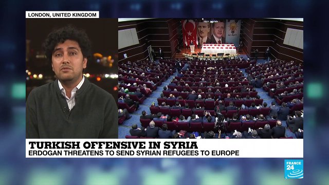 Turkish Offensive in Syria: Tens of Thousands of Civilians Flee as Turkey Presses Assault