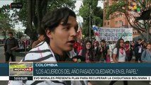 Colombia: universitarios salen a las calles en defensa de la educación