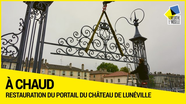 [A CHAUD] - Restauration du portail et du mur de soubassement de la cour des communs du Château de Lunéville