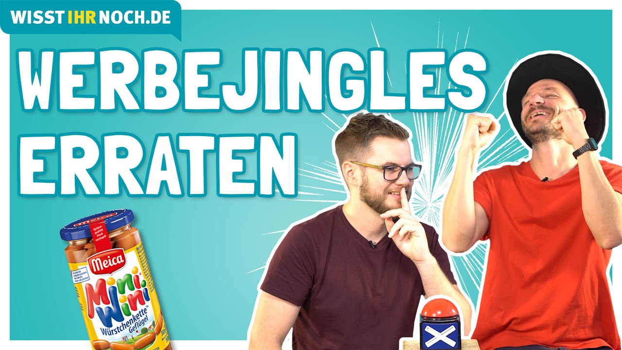 Legendäre Werbejingles erraten  |Wisst ihr noch?